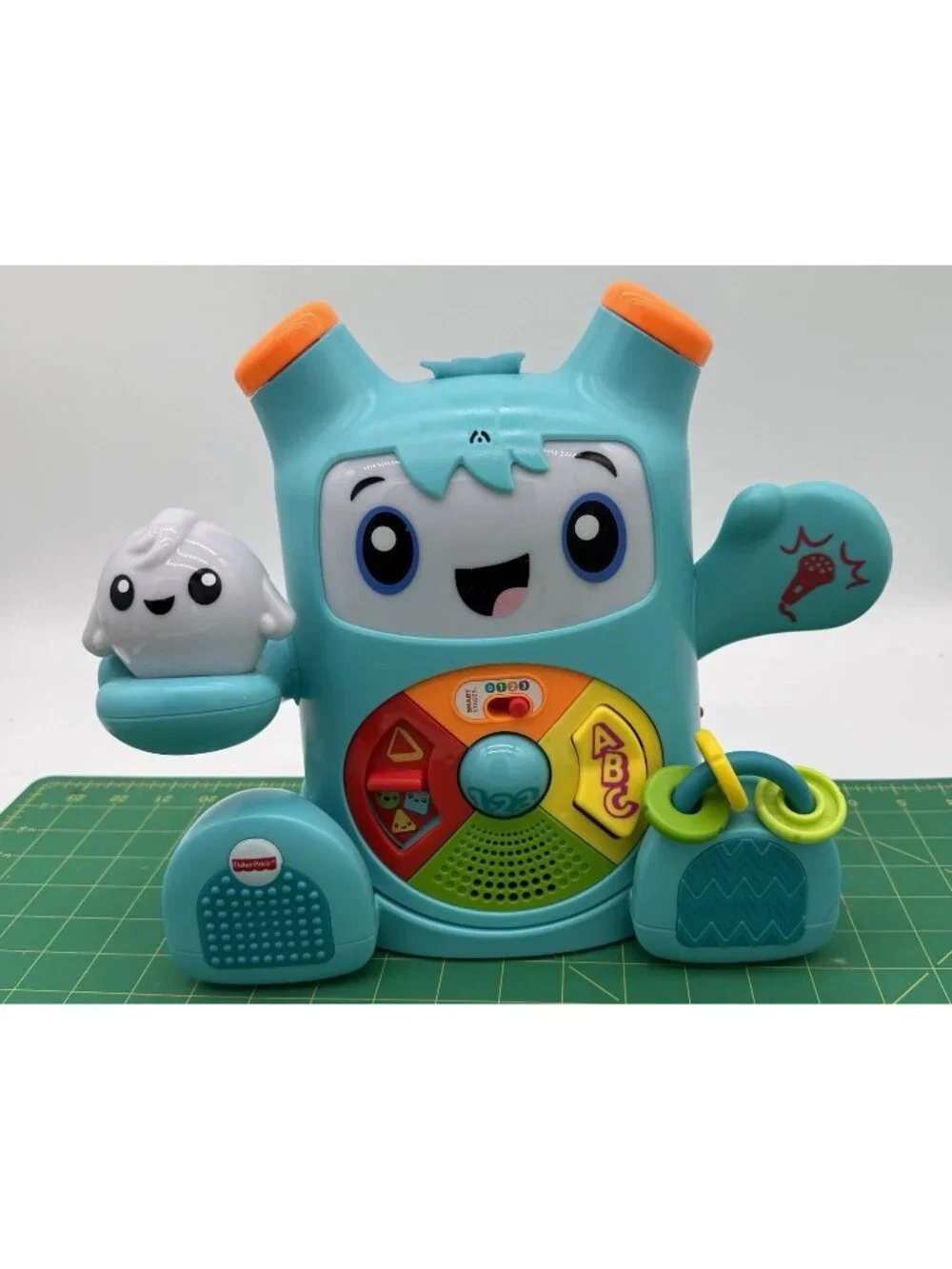 Fisher-Price MTJAM18 Dance and Groove Rockit Blue Monster  Works!